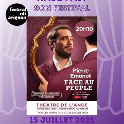RAJE FAIT SON FESTIVAL JOUR #15 Pierre Emonot pour FACE AU PEUPLE